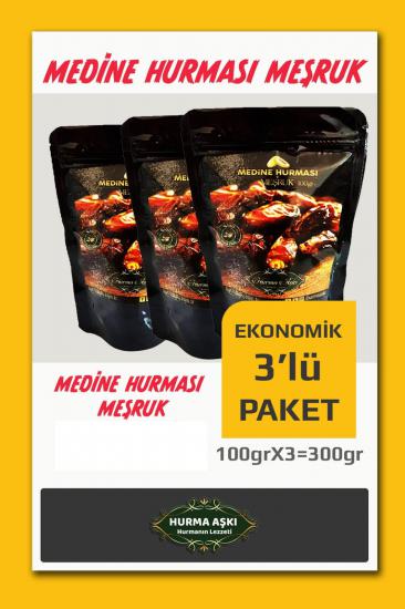 Medine Hurması Meşruk 3X100 Gr